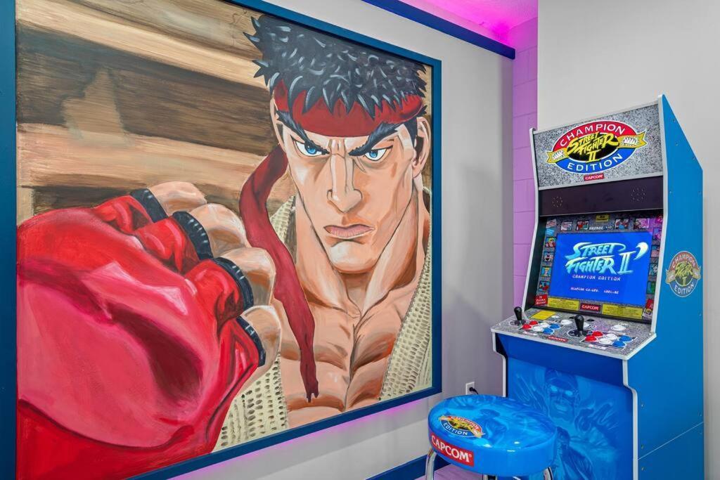 13 Mins From Disney Arcade, Private Pool, & Themed Rooms Orlando Luaran gambar