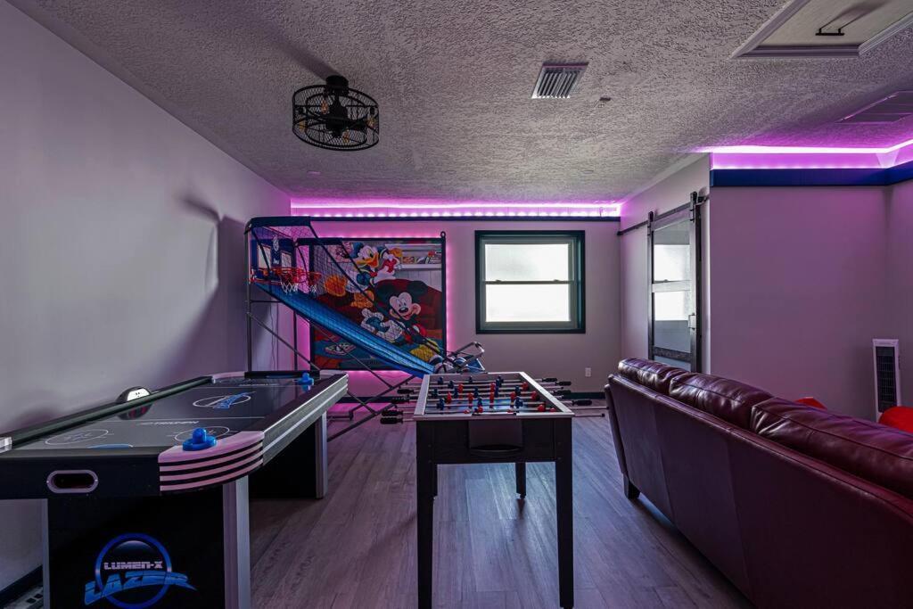 13 Mins From Disney Arcade, Private Pool, & Themed Rooms Orlando Luaran gambar